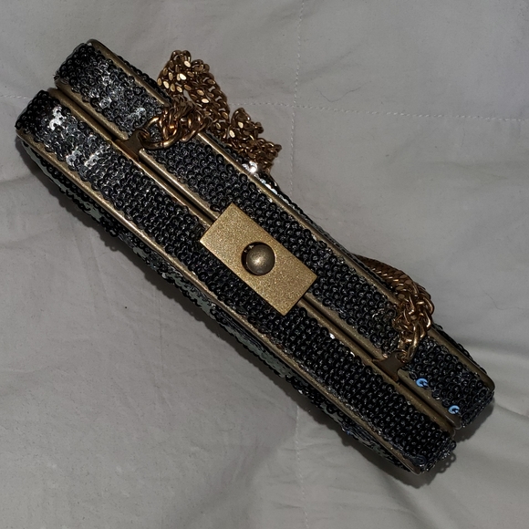 J. Crew Sequin Clutch - Picture 4 of 8